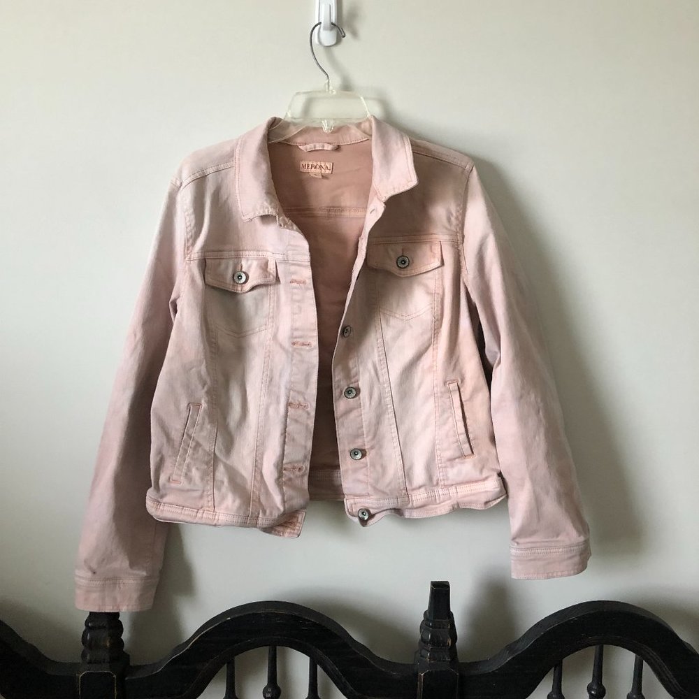 Pink Denim Jacket